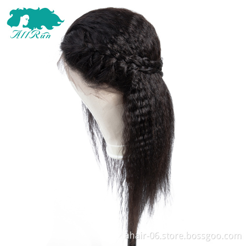 Kinky Straight 360 Lace Wigs ,10-28 Inch 10A 100% Raw Brazilian Virgin Human Hair In Stock, Can Be Used For At Least 3 Years
